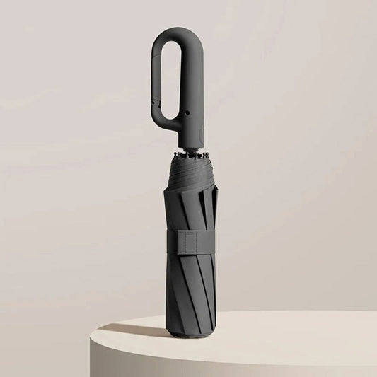 Automatic Compact Umbrella with UPF50+ and Wind Resistant Frame