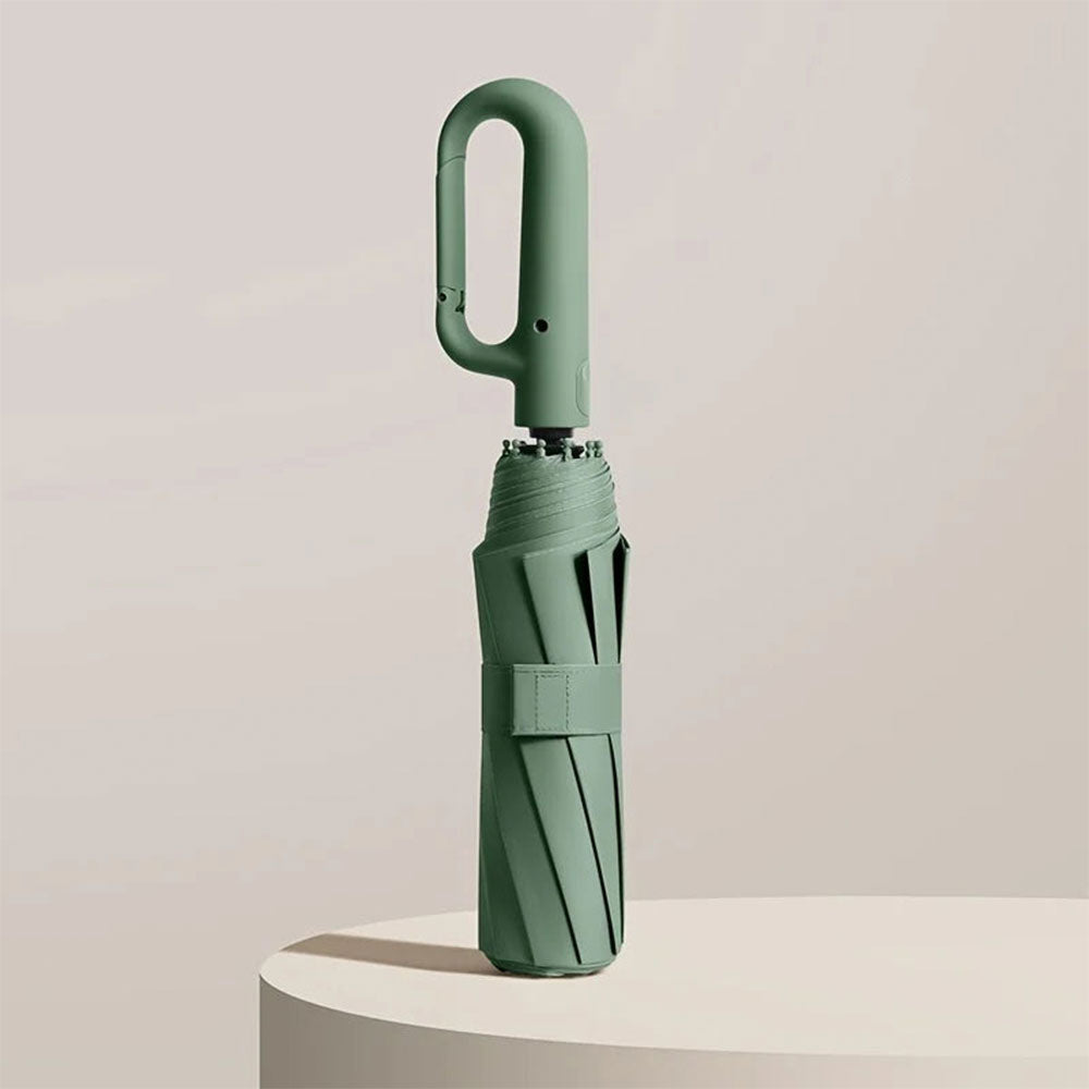 Automatic Compact Umbrella with UPF50+ and Wind Resistant Frame