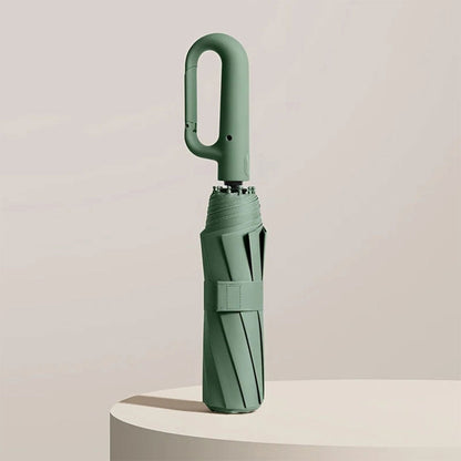 Automatic Compact Umbrella with UPF50+ and Wind Resistant Frame