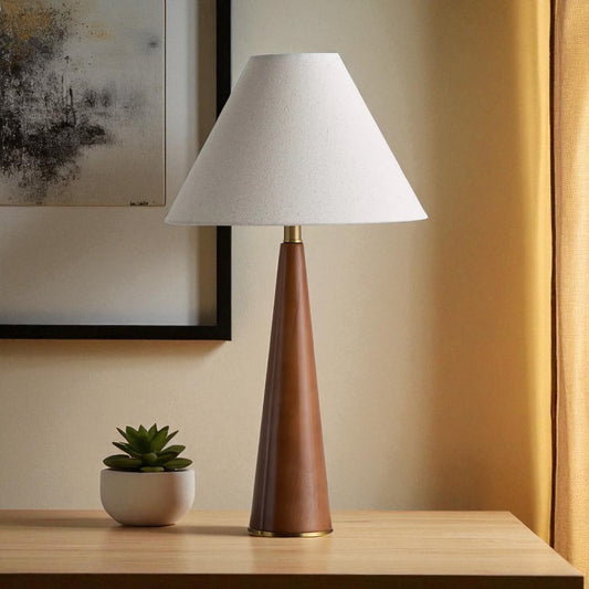 Blio Wooden Table Lamp, 69cm