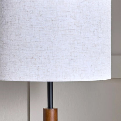 Zufo Brown Wooden Floor Lamp, 158cm